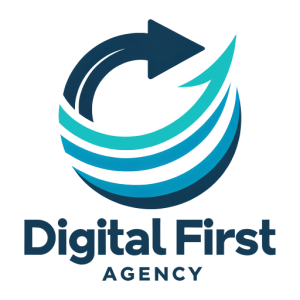 Logo for Digital First, a marketing agency.